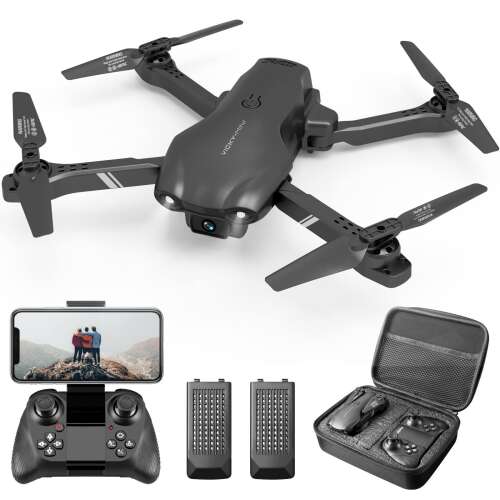 Rent to own DRONEEYE 4DV13 FPV Drone with 720P HD Camera for Adults Kids, Foldable Mini RC Quadcopter for Beginners Toys Gifts,Waypoint Functions,Headless Mode,Altitude Hold,Gesture Selfie,3D Flips