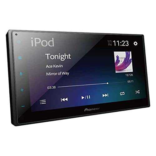 Rent to own Pioneer DMH-130BT 6.8 Inch Double Din RDS AV Receiver Apple  CarPlay/ Android Auto