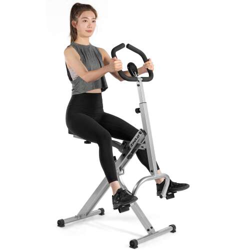 Rent to own ZINRAY Foldable Squat Machine Rower Ride Fitness Workout Machine