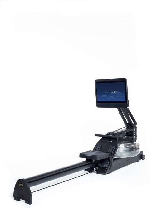 Rent to own CITYROW Max Rower - Portable Rowing Machine for Home - Gym Quality Exercise Equipment - Low Impact, High Intensity Row Machine for All Fitness Levels - Large HD Touchscreen with Bluetooth Connectivity