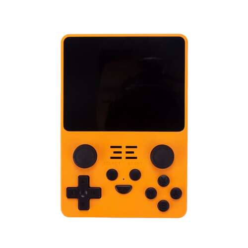 Rent to own Petforu Powkiddy RGB20S Handheld Retro Game Console with Built-in Games (128G 20000 Games Yellow)