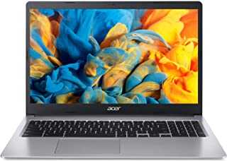 Rent to own 2022 Acer 15inch HD IPS Chromebook, Intel Dual-Core Celeron Processor Up to 2.55GHz, 4GB RAM, 32GB Storage, Super-Fast WiFi Up to 1300 Mbps, Chrome OS-(Renewed) (Dale Silver)