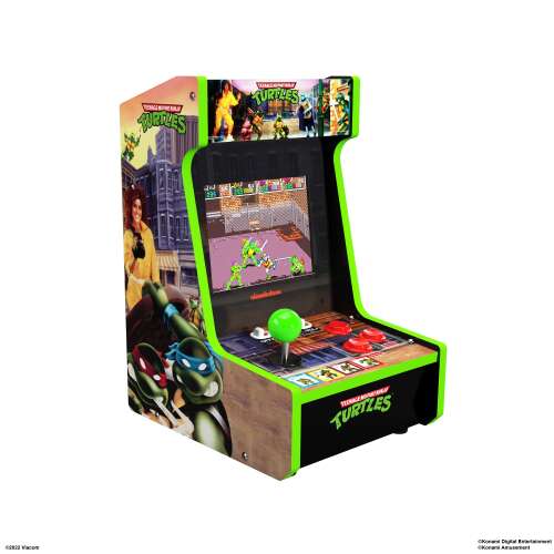 Rent to own Arcade1UP Teenage Mutant Ninja Turtles Countercade 2 Games in 1