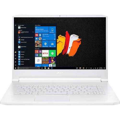 Acer - ConceptD 15.6" 4K Ultra HD Laptop - Intel Core i7 - 16GB Memory - NVIDIA GeForce RTX 2060 - 1TB Solid State Drive - White