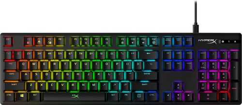 Rent to own HyperX - Alloy Origins Wired Gaming Mechanical Red Switch Keyboard with RGB Back Lighting - Black