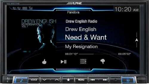Rent to own Alpine - 7" - Android Auto/Apple® CarPlay™ - Built-in Navigation - Bluetooth - In-Dash Digital Media Receiver - Black
