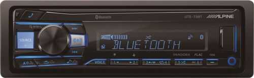 Rent to own Alpine - In-Dash Digital Media Receiver - Built-in Bluetooth - Black