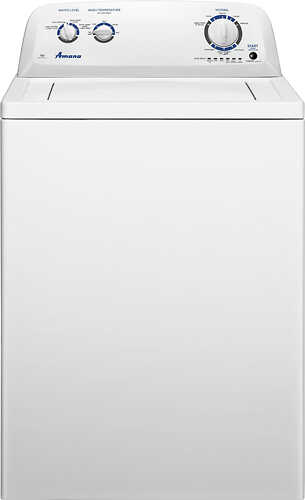 Rent to own Amana - 3.5 Cu. Ft. Top Load Washer with Dual-Action Agitator - White