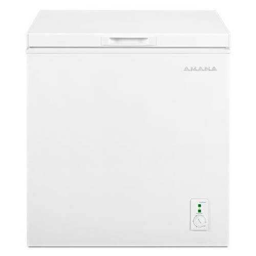 Rent to own Amana - 5.3 Cu. Ft. Chest Freezer - White