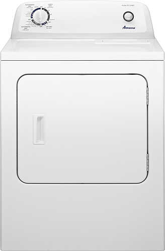 Rent to own Amana - 6.5 Cu. Ft. 11-Cycle Gas Dryer - White
