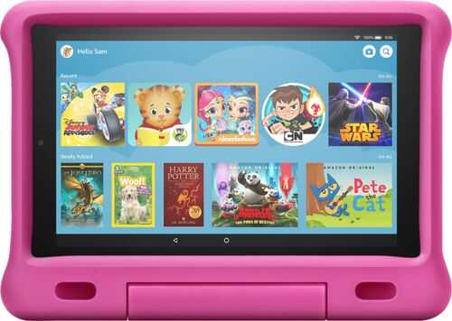 Amazon - Fire HD 10 Kids Edition 2019 release - 10.1" - Tablet - 32GB - Pink