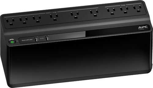 Rent to own APC - Back-UPS 850VA 9-Outlet/2-USB Battery Back-Up and Surge Protector - Black