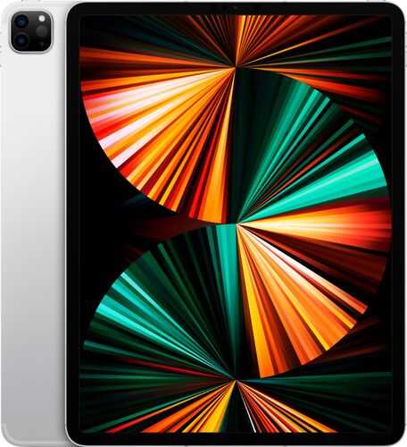 Apple - 12.9-Inch iPad Pro (Latest Model) with Wi-Fi + Cellular - 1TB (Unlocked) - Silver
