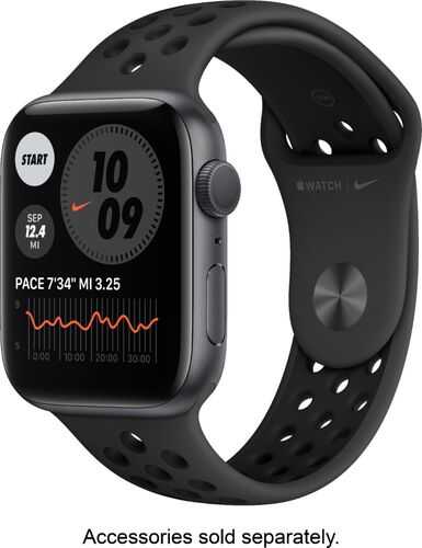 Apple Watch Nike Series 6 (GPS) 44mm Space Gray Aluminum Case with Anthracite/Black Nike Sport Band - Space Gray