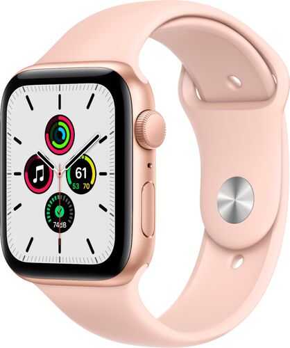 Lease Apple Watch SE with GPS in Pink Sand