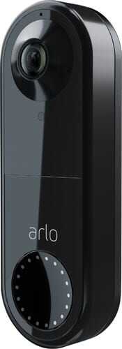 Arlo - Essential Video Doorbell Wired - Black