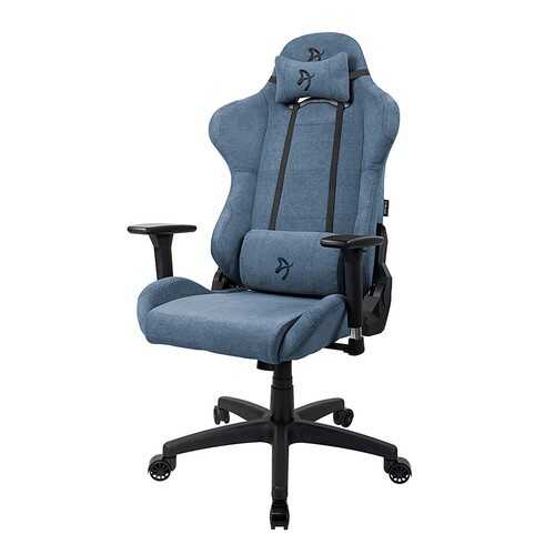 Arozzi - Toretta Premium Soft Fabric Ergonomic Gaming Chair - Blue