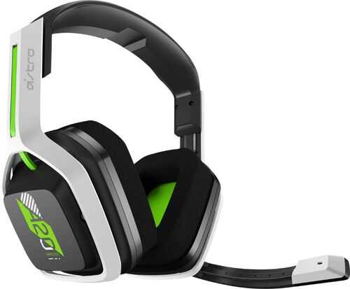 Astro Gaming - A20 Wireless Stereo Gaming Headset Gen 2 for Xbox Series X|S, Xbox One, PC and Mac - White/Green