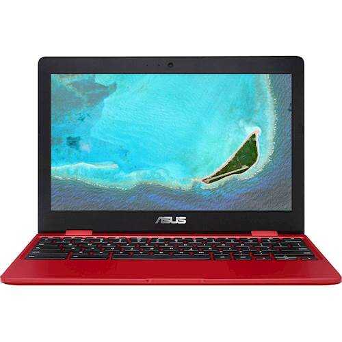 Lease-to-own ASUS 11.6" Chromebook Laptop Computer in Red
