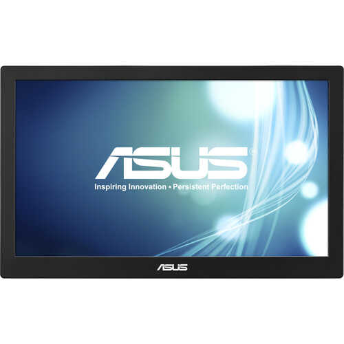 Rent to own ASUS - 15.6" LED HD Monitor (USB) - Black
