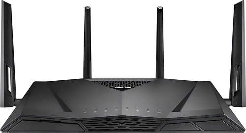 Rent to own ASUS - AC3100 Dual-Band Wi-Fi Router - Black