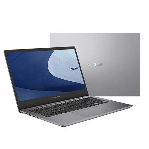 ASUS - ExpertBook 14” Laptop i5-8265U 8GB 256GB  + TPM - Slab Gray