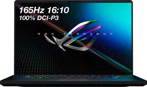 ASUS - ROG 16" WQXGA 165Hz Gaming Laptop - Intel Core i9 - 16GB Memory - NVIDIA RTX3060 - 1TB SSD - Off Black