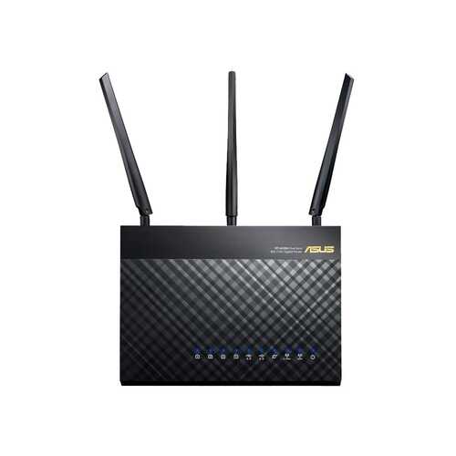 Rent to own ASUS - Wireless-AC1900 Dual-Band Wi-Fi Router - Black