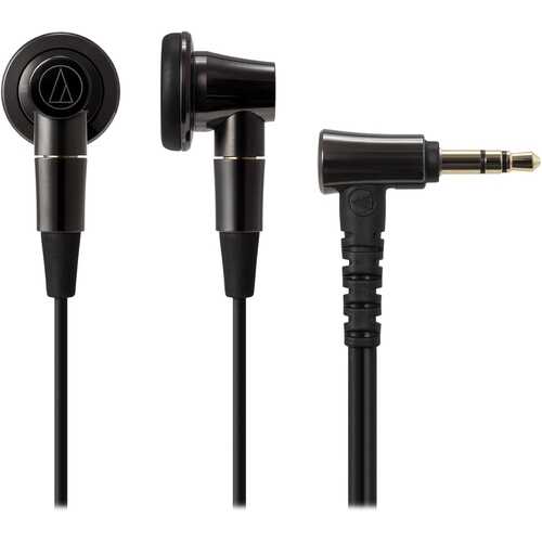 Audio-Technica - ATH CM2000TI Wired In-Ear Headphones - Black