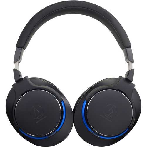 Audio-Technica - ATH MSR7b Wired Over-the-Ear Headphones - Black