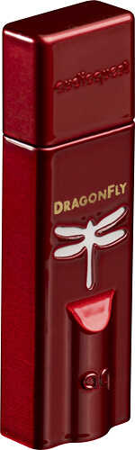 AudioQuest - DragonFly Red USB DAC and Headphone Amp - Red