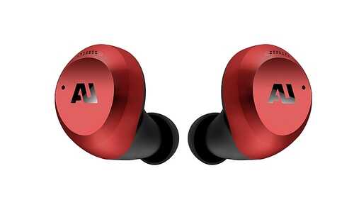 Ausounds - AU Stream Hybrid True Wireless Noise Cancelling Earbuds - Red
