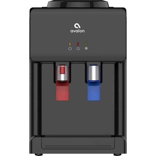 Rent To Own - Avalon - A1 Top Loading Bottled Water Cooler - Black