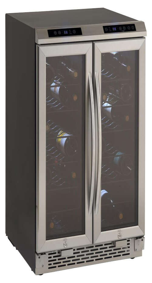 Rent to own Avanti - 19-Bottle Wine Cooler - Stainless steel