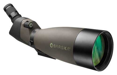 Rent to own Barska - Blackhawk 25-75 x 100 Waterproof Angled Spotting Scope - Green