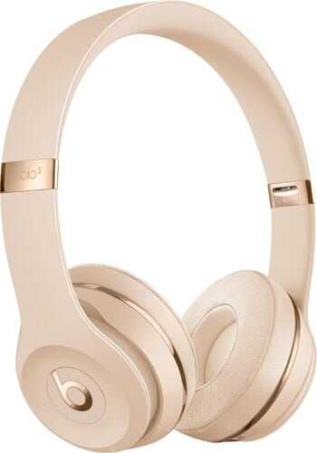 Rent to own Beats by Dr. Dre - Solo³ The Beats Icon Collection Wireless On-Ear Headphones - Satin Gold