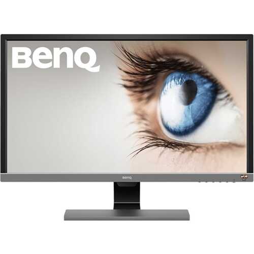 BenQ - EL2870U 27.9" HDR LED 4K UHD FreeSync Monitor (DisplayPort, HDMI) - Metallic Gray