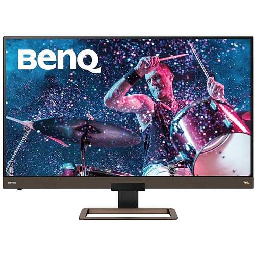 BenQ - EW3280U (DisplayPort, HDMI) - Black/Metallic Brown
