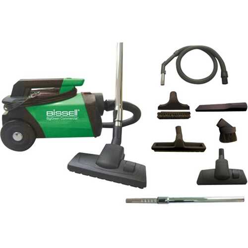 Rent to own BISSELL - BigGreen Canister Vacuum - Black/Green
