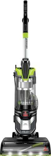 BISSELL - CleanView® Allergen Lift-Off® Pet Vacuum - Black/ Electric Green