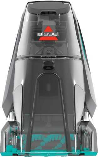BISSELL - Pet Stain Eraser™ PowerBrush Plus cordless portable carpet cleaner - Titanium and Electric Blue