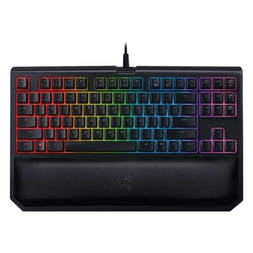 Rent to own BlackWidow Chroma V2 Tournament Edition Wired Gaming Mechanical Razer Green Switch Keyboard with Back Lighting - Black
