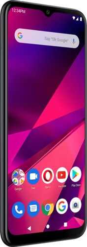 BLU - V90 with 64GB Memory Cell Phone (Unlocked) - Black