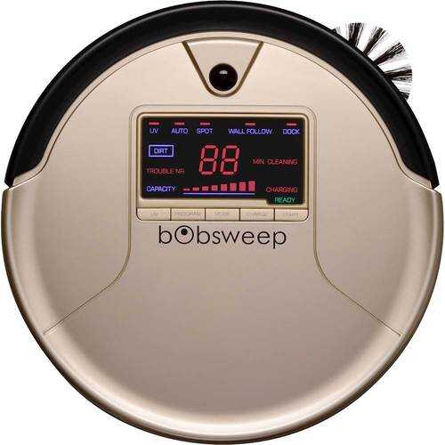 bObsweep - Bob PetHair Robot Vacuum and Mop - Champagne