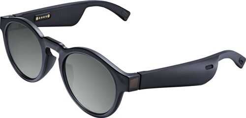Bose - Frames Rondo — Round Bluetooth Audio Sunglasses - Black