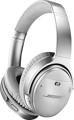 Bose - QuietComfort 35 II Wireless Noise Cancelling Headphones - Silver