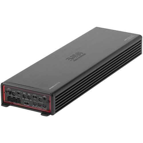 Rent to own BOSS Audio - ELITE 2200W Class D Bridgeable Multichannel MOSFET Amplifier with Variable Crossovers - Black