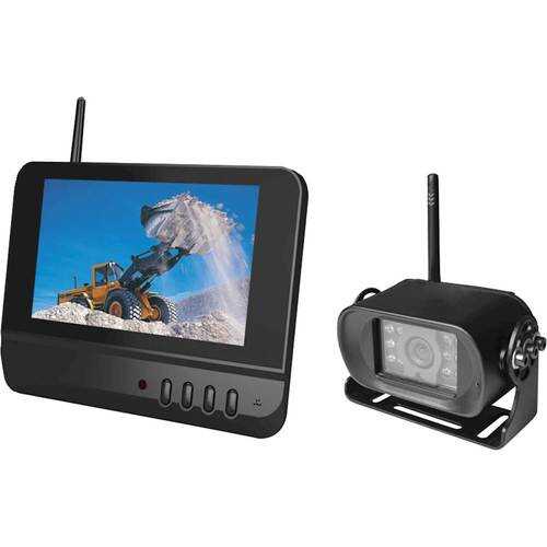 Rent to own BOYO - Digital Wireless Rearview Camera with 7" Color LCD Monitor - Black