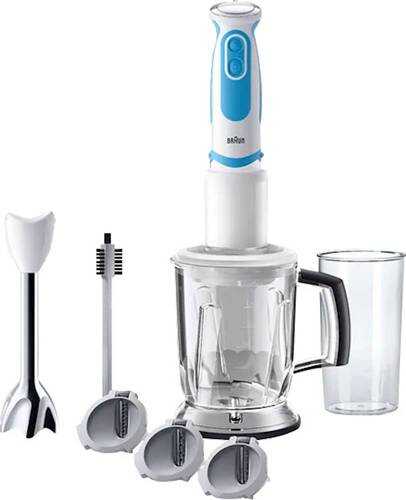 Braun - Multiquick 21-Speed Hand Blender - Blue/White