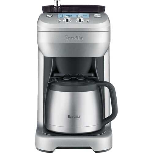 Breville - the Grind Control 12-Cup Coffee Maker - Silver